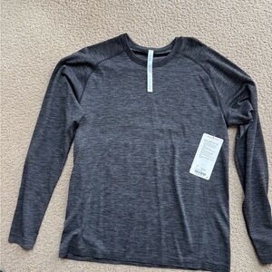 Gray Long Sleeve Shirt